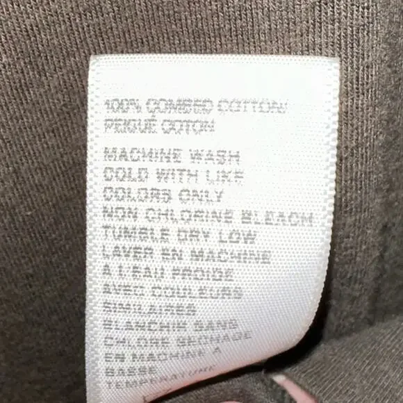 SOLD 💕Standard James Perse Men’s Green Combed Cotton Long Sleeve Crew Neck Shirt - Picture 6 of 10